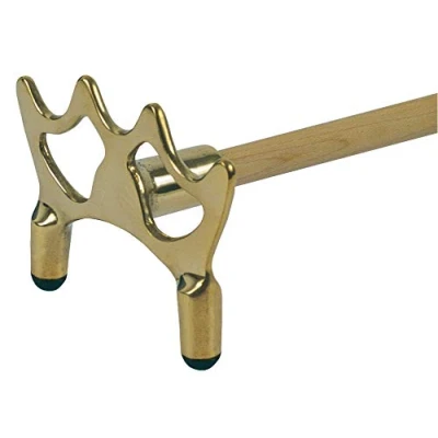 Abbildung von John West Billard Queuebrücke Messing Flach