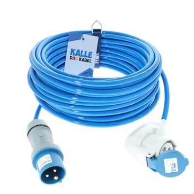 Abbildung von CEE Verlängerung Kalle Blue Extreme 2,5mm² Winkel KOMPAKT 10 Meter