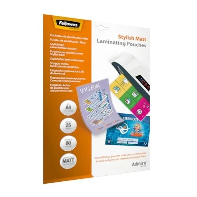 Abbildung von Fellowes Admire A4 Laminierfolien Stylish Matt