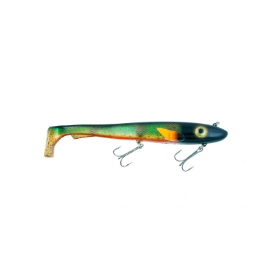 Abbildung von Svartzonker Big McRubber Old School Perch &quot;The Wire&quot; Shad 25.5cm (170g) Gummifisch