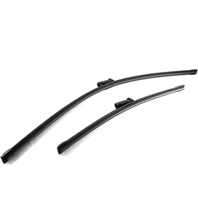 Abbildung von Vorne Scheibenwischer Flach Wischerblätter Wischblatt Scheibenwischblätter 700mm 430mm Kompatibel mit Jaguar Tesla Opel