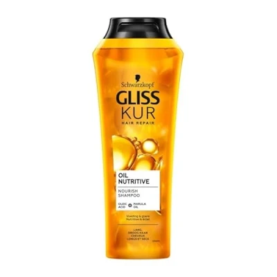 Abbildung von 6er Pack Gliss Kur Shampoo „Oil Nutritive“ für langes, trockenes Haar 250ml