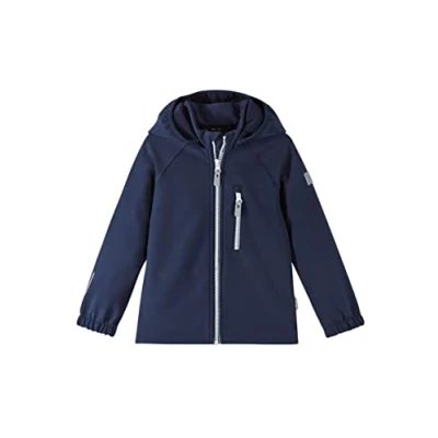 Abbildung von Reima Vantti Softshelljacke für Kinder, Größe: 104, Navy