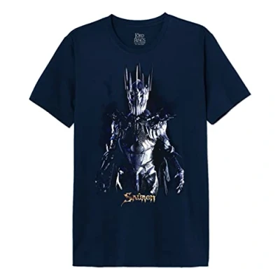 Abbildung von The Lord Of Rings Herren Melotrmts017 T Shirt, Marineblau, S