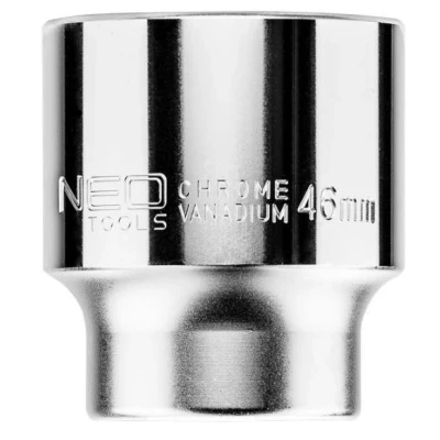 Abbildung von NEO TOOLS 08 314 Steckschlüsseleinsatz 3/4 3124 46 mm Chrom Vanadium Stahl Sechskant