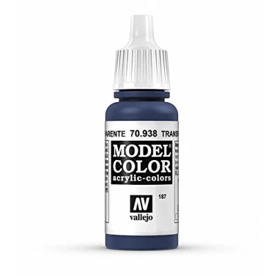 Abbildung von Vallejo, Model Color, Acrylfarbe, 17 ml Trans Blue
