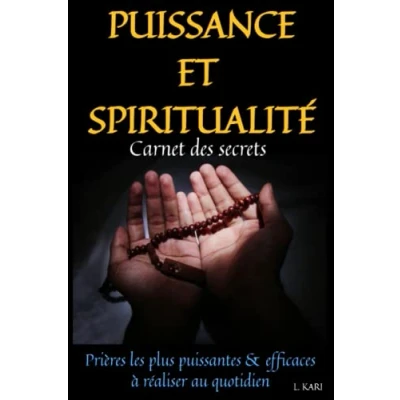 Abbildung von PUISSANCE ET SPIRITUALITÉ Carnet des secrets: livre chretien de priere catholique louanges invocation la foi chretienne affirmations ... guerison spirituelle l ame