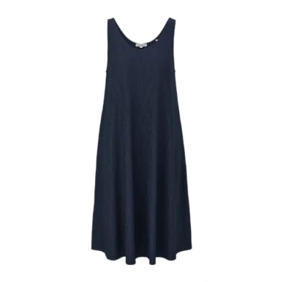 Abbildung von s.Oliver MIT Plisseefalten Jerseykleid, Damen, Größe: 36, Tiefblau