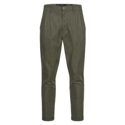 Abbildung von Indicode Jeans Cunningham Stoffhose, Herren, Größe: Small, Army