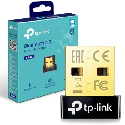 Abbildung von TP Link Nano USB Bluetooth 4.0 Adapter for PC Laptop Desktop Computer, Long Range Dongle/Receiver Windows 10/8.1/8/7/XP, Plug and Play (UB4A)