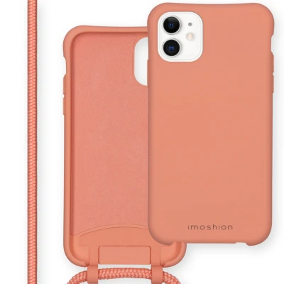 Abbildung von Apple iPhone 11 Hülle Silikon iMoshion Soft Case/Backcover Handyhülle Orange