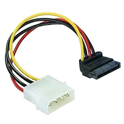 Abbildung von Delock Kabel Power SATA HDD &gt; 4pin Stecker gewinkelt