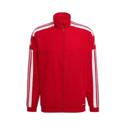Abbildung von adidas Performance Laufjacke, Herren, Größe: Medium, Rotweiss