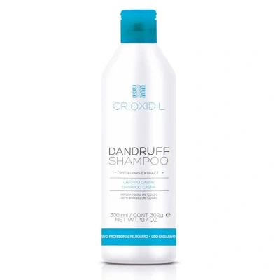 Abbildung von CRIOXIDIL Anti Schuppen Shampoo Dandruff 300 ml Sanfte Reinigung Kopfhautbehandlung mit Rehydriert und beruhigt die Kopfhaut