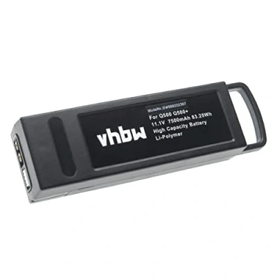 Abbildung von vhbw passend für Yuneec Q500 4K Typhoon Modellbau Drohne (7500 mAh, 11,1 V, Drohnen Akku Li Polymer 7500 mAh (11,1 V)