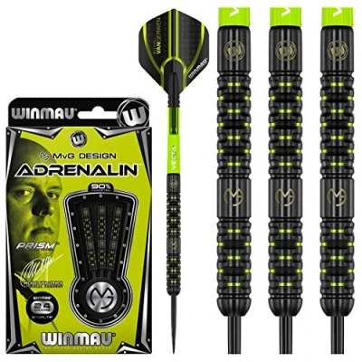 Abbildung von Winmau Dartpfeil MvG Adrenalin Steeldart 1441 24 g