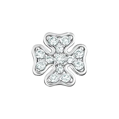 Abbildung von Thomas Sabo Einzel Ohrstecker Kleeblatt 925 Sterling Silber H2215 051 14