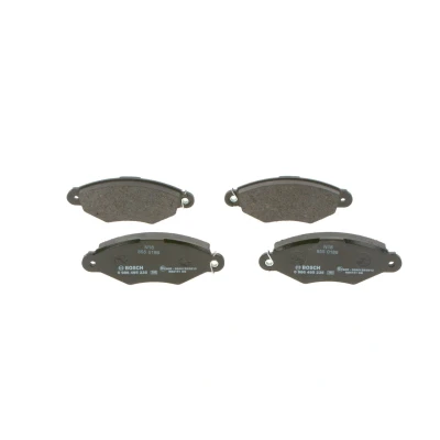 Abbildung von BOSCH 0 986 495 235 Bremsbelagsatz Low Metallic RENAULT: Kangoo I, I Rapid, CITROËN: Xsara Coupe, Schrägheck