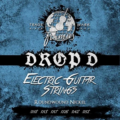 Abbildung von Framus Blue Label E Gitarrensaiten Drop D .010 .052