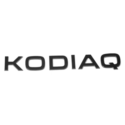 Abbildung von Skoda 57H853687G041 Schriftzug Kodiaq Modellbezeichnung Heckklappe Emblem Buchstaben Logo, schwarz
