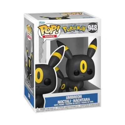 Abbildung von Funko Pop! Games: Pokemon Umbreon Nachtara Vinyl Sammelfigur Geschenkidee Offizielle Handelswaren Spielzeug Für Kinder und Erwachsene Video Games Fans Modellfigur Sammler