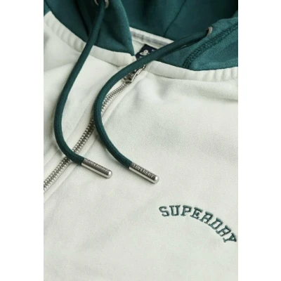 Abbildung von Superdry Sweatjacke, Damen, Größe: 38, Desrt bone off wht d pne green