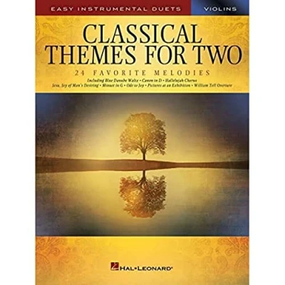 Abbildung von Classical Themes For Two Violins : Noten, Sammelband für Violine: Easy Instrumental Duets
