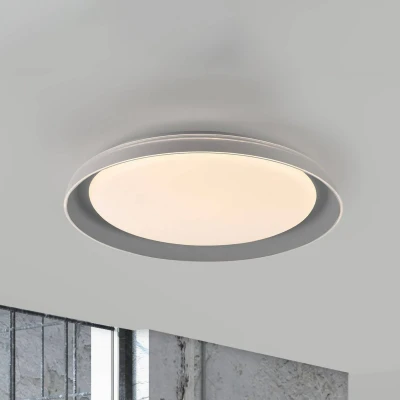 Abbildung von JUST LIGHT Deckenleuchte SATI, Dimmfunktion, LED fest integriert, Warmweiß, LED, dimmbar, Switchmo, Memory, nach Trennung vom Netz