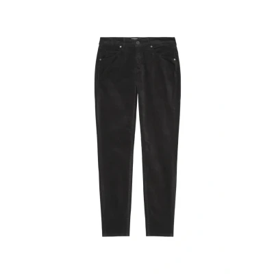Abbildung von Marc O&#039;Polo 5 Pocket MID Waist Jeans Slim Fit, Damen, Größe: 25, Dark graphite