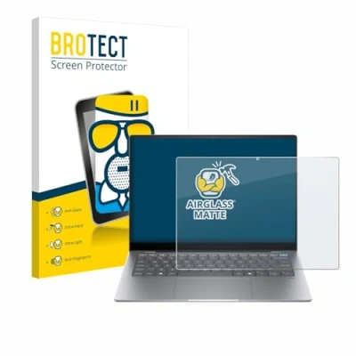 Abbildung von BROTECT Entspiegelungs Schutzglas für HP OmniBook X AI PC 14 Schutz Folie Panzerfolie Glas Matt [Extrem Kratzfest 9H, Anti Reflex, Fingerprint]