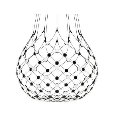 Abbildung von Luceplan Mesh Wireless Hängeleuchte Ø 100cm 2m