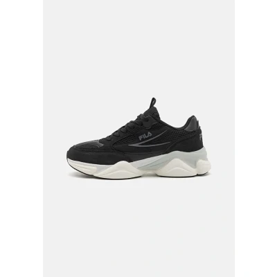 Abbildung von Fila Recade Sneaker low, Damen, Größe: 37, Black/castlerock Lederimitat/textil