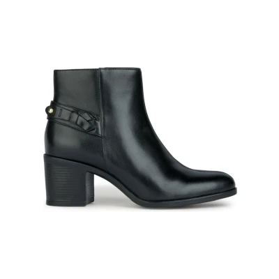 Abbildung von Geox D New ASHEEL Ankle Boot, Black, 38 EU