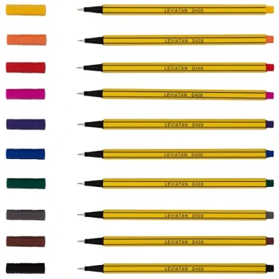Abbildung von Fineliner Leviatan D400 Set mit 10 Farben