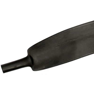 Abbildung von Lumonic Schrumpfschlauch Meterware 3:1 mit Kleber Schwarz Hier von: 50mm auf 19mm Dickwandiger Schrumfpschlauch in verschiedenen Größen