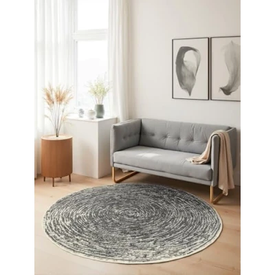 Abbildung von HANSE Home Teppich &quot;Cavallo&quot;, rund, 9 mm Höhe, Wohnzimmer, Schlafzimmer, Flur, Kurzflor, orientalsich, weich, rund