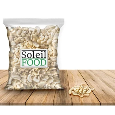 Abbildung von SoleilFOOD Cashewkerne in Bruch 1kg Cashewbruch Cashew roh Nüsse Cashews Cashewnüsse gesund Proteinreich vegan