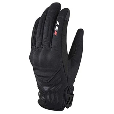 Abbildung von LS2 Handschuhe Jet II Lady schwarz Größe L geeignet für den Frühling;Herbst;Winter hochwertigen Andere Abriebfestigkeit Reißfestigkeit Aufprallschutz Ergonomisch