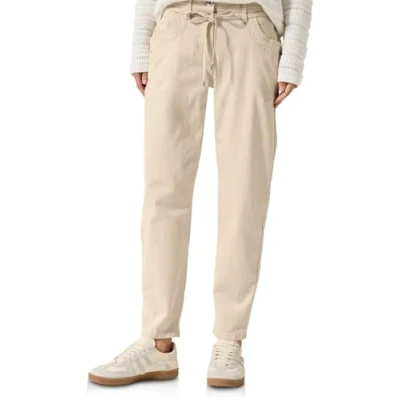 Abbildung von Cecil Casual FIT Stoffhose, Damen, Größe: 27x28, Beige