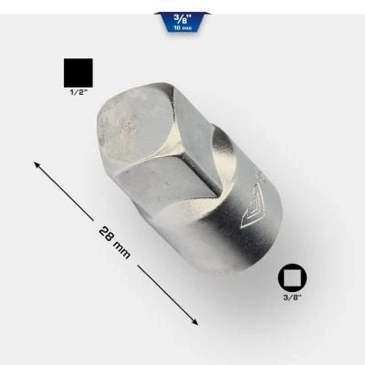 Abbildung von KS TOOLS BT021904 Vergrößerungsadapter, Knarre 36 10 (3/8&quot;)