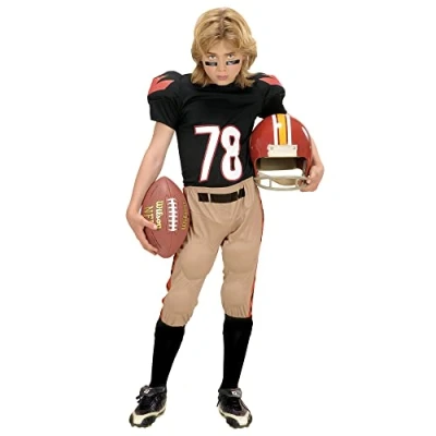 Abbildung von W WIDMANN MILANO Party Fashion Kinderkostüm American Football Player, Sportler, High School, Mottoparty, Faschingskostüme