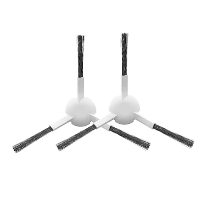 Abbildung von Dreame Ersatz Seitenbürstenpaar für Staubsauger L10s Ultra, L10 Prime, spiralförmige Form zum Entfernen von Schmutz und Ablagerungen in Ecken an Kanten Räumen