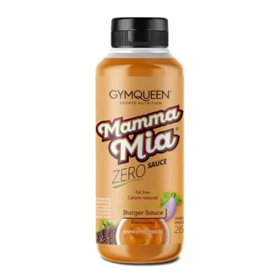 Abbildung von GymQueen Mamma Mia Zero Sauce 265ml, Burgersauce, kalorienreduziert, ohne Fett &amp; Zuckerzusatz, zum Verfeinern von Gerichten oder als Salat Dressing