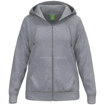 Abbildung von Erima Damen TS Kapuzen Jacke (2072555), grau melange, 42