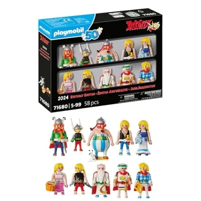Abbildung von Playmobil® Konstruktions Spielset Asterix Figurenset, Jubiläumsediton (71680), Asterix, (58 St), Made in Europe