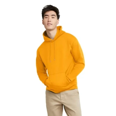 Abbildung von Hanes Herren Pullover EcoSmart Hooded Sweatshirt Gold XX Large