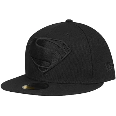 Abbildung von New Era 59FIFTY Superman Cap, Herren, Größe: 57, Black