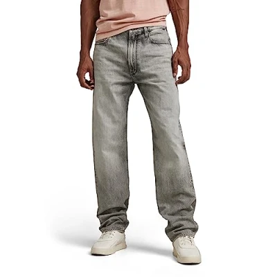Abbildung von G STAR RAW Herren Type 49 Relaxed Straight Jeans, Grau (sun faded shell grey D20960 D290 D902), 27W / 32L