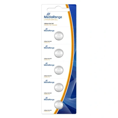 Abbildung von Mediarange Lithium Batterie Knopfzelle CR1216 3V Pack 5