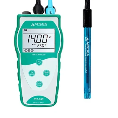 Abbildung von Apera Instruments PH850 tragbares pH Messgerät (pH Messbereich 0 bis 14,00)
